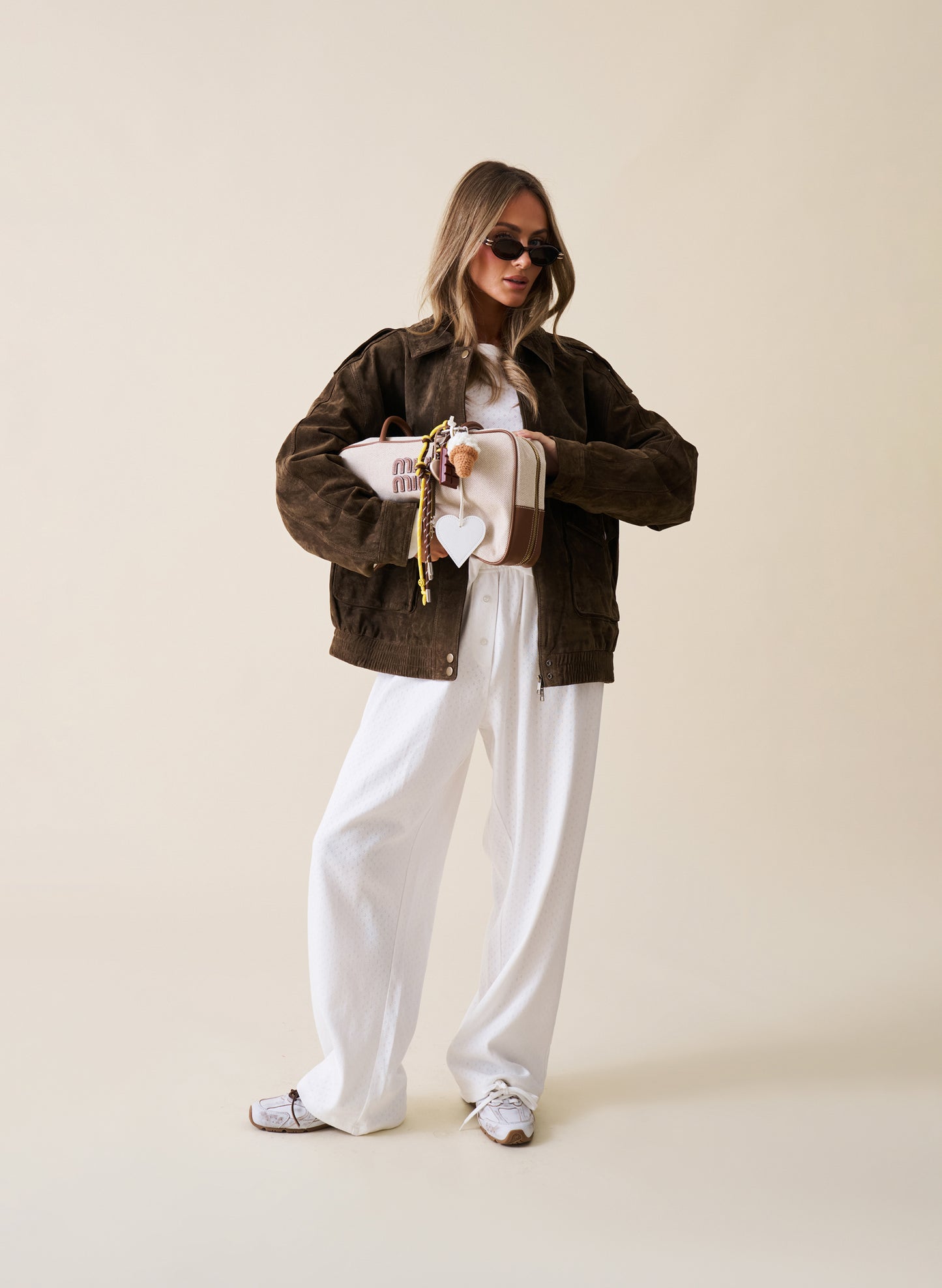 Pointelle Pyjama Set - White