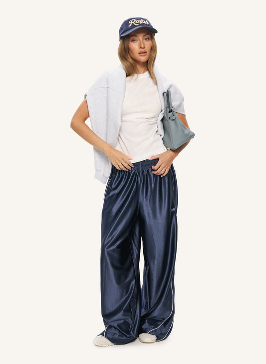 Lights Out Barrel Pant - Navy