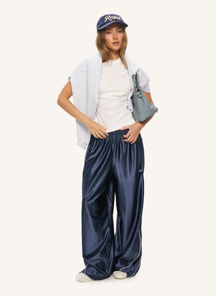 Lights Out Barrel Pant - Navy