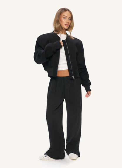 Back To Business Bomber - Black