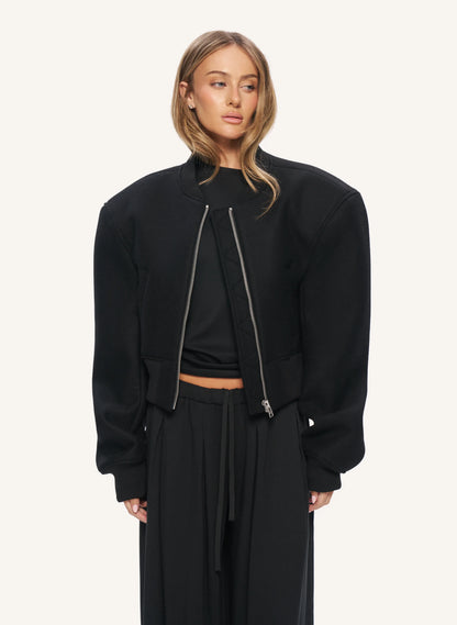 Back To Business Bomber - Black