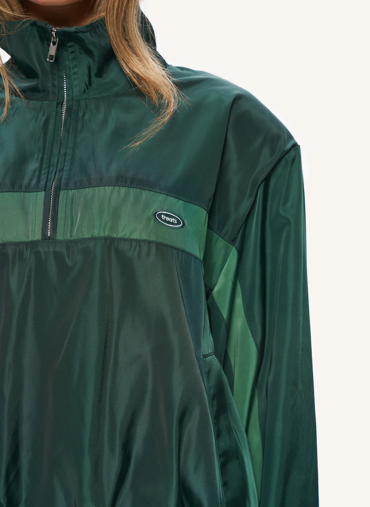 Vintage Sport Windbreaker - Green