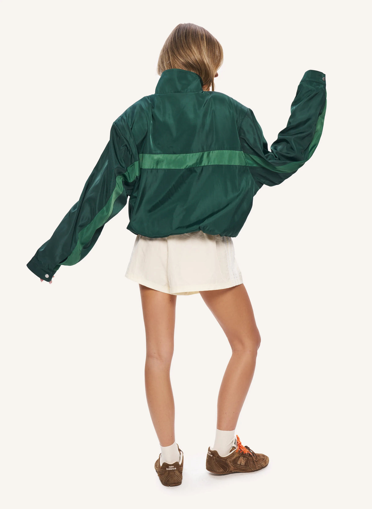 Vintage Sport Windbreaker - Green