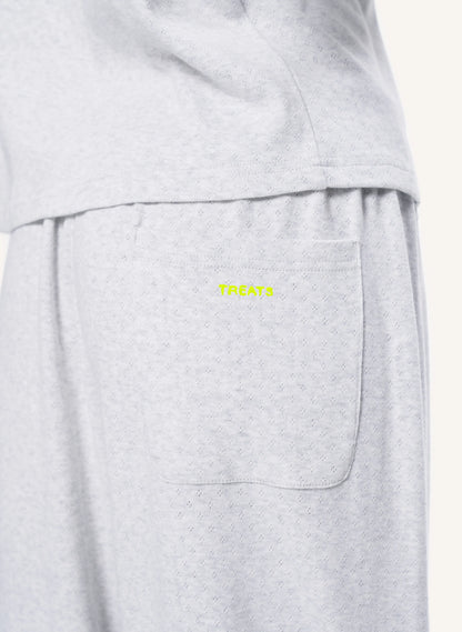 Pointelle Pyjama - Grey