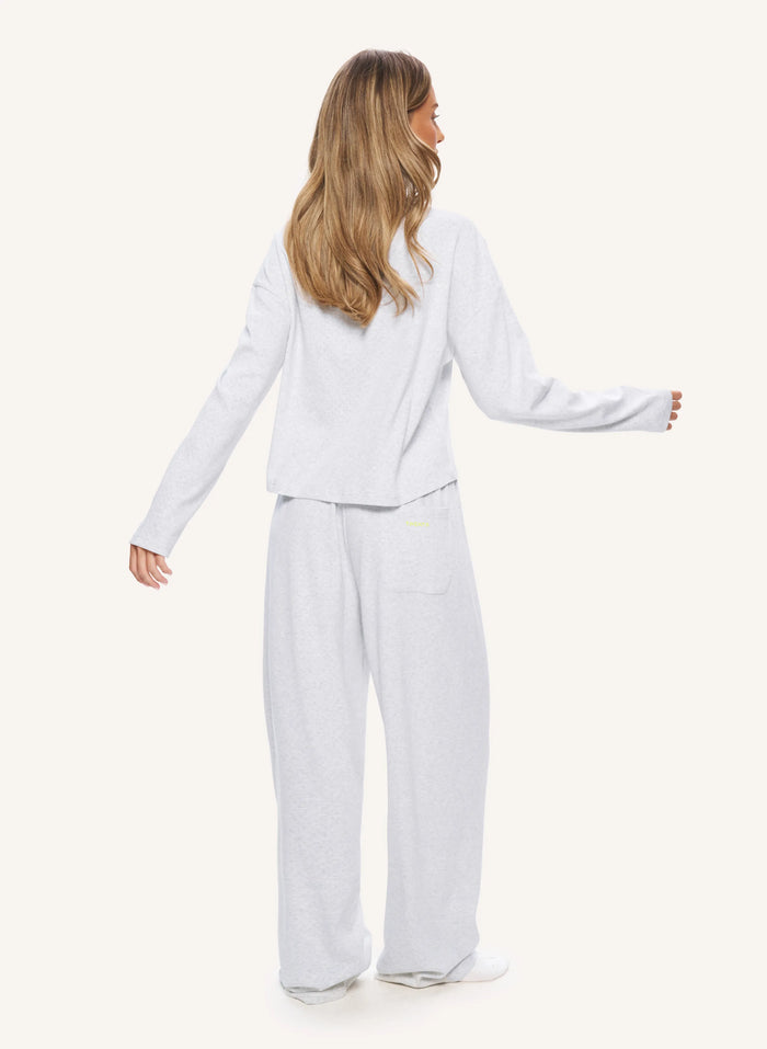 Pointelle Pyjama - Grey