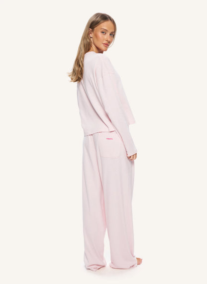 Pointelle Pyjama - Pink