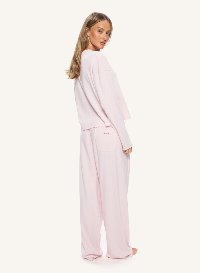 Pointelle Pyjama - Pink
