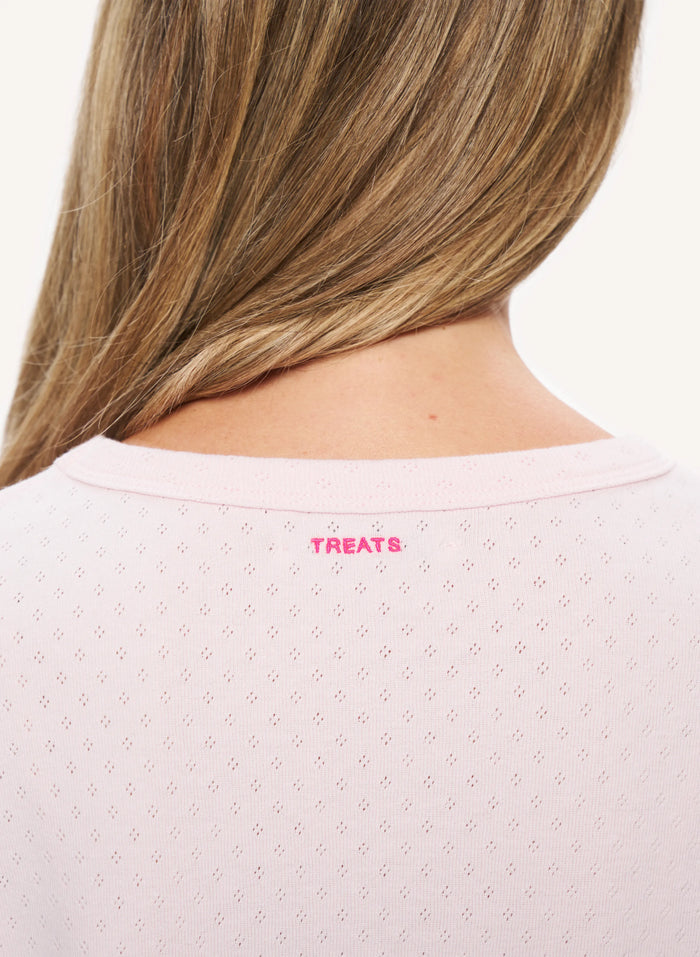 Pointelle Pyjama - Pink