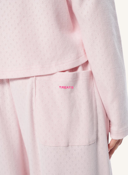 Pointelle Pyjama - Pink