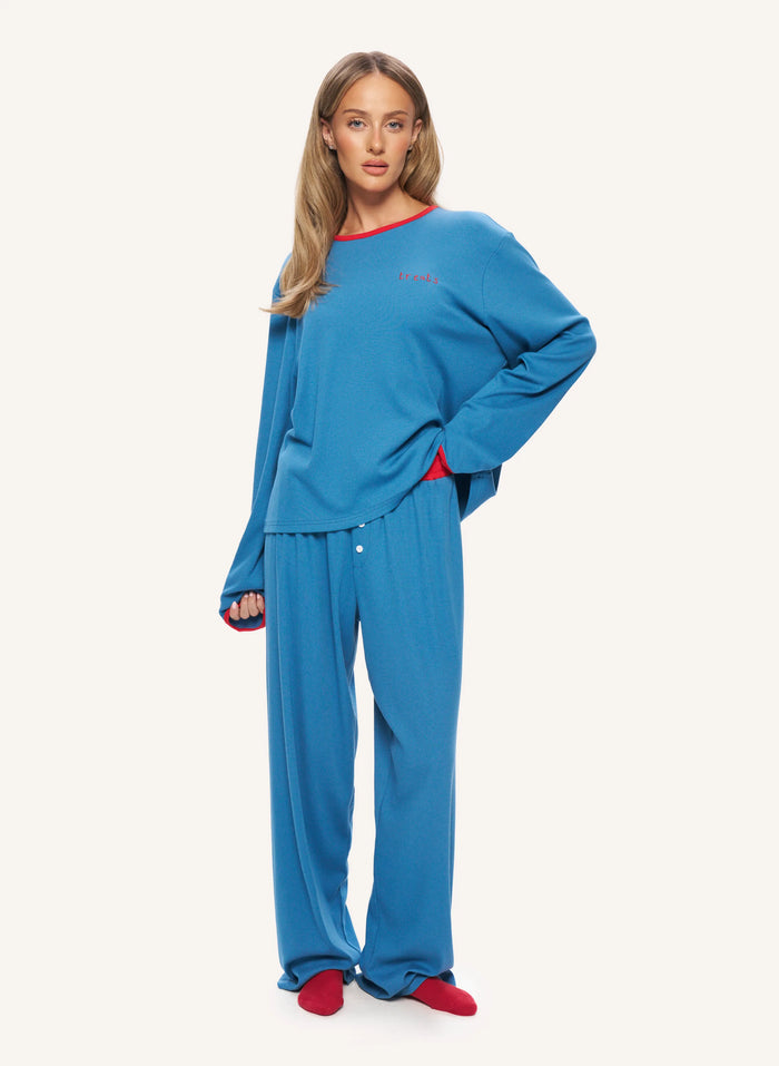 Snooze Pyjama Set - Blue