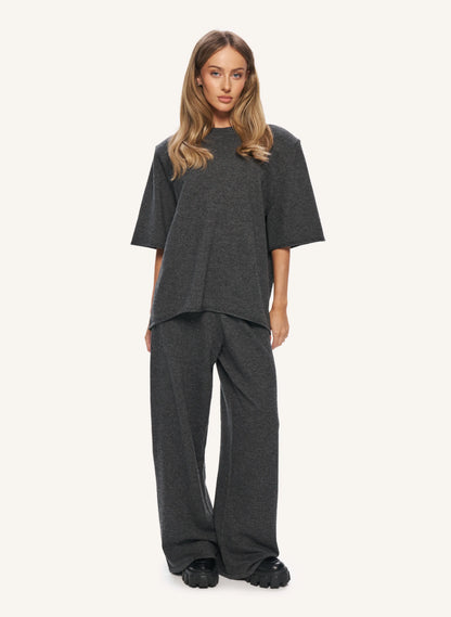 Olsen Knit Tee - Grey