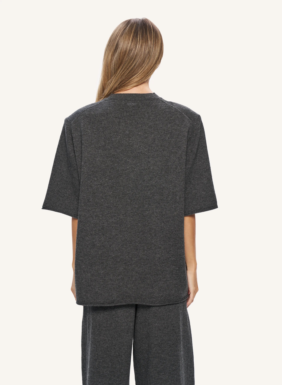 Olsen Knit Tee - Grey
