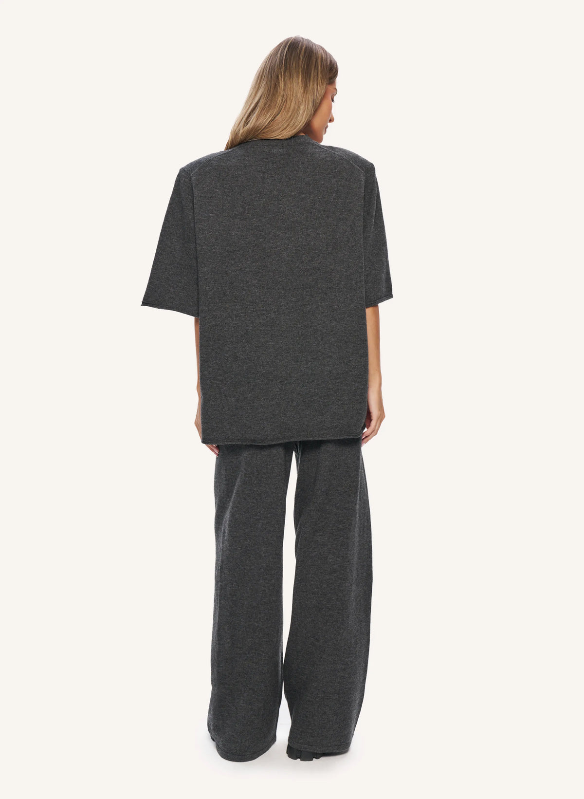 Olsen Knit Tee - Grey