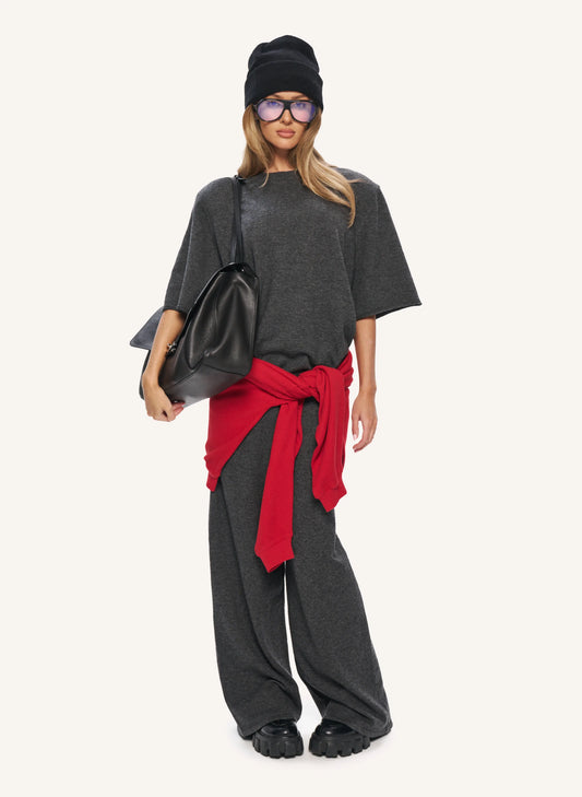Olsen Knit Tee - Grey