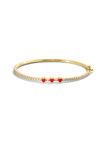Sweetheart Bangle - Red