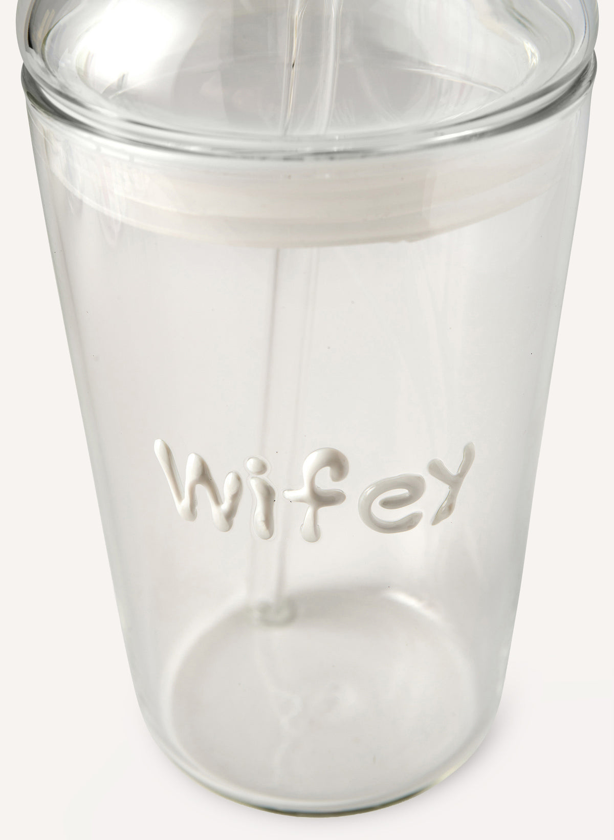 Wifey Glass Tumbler