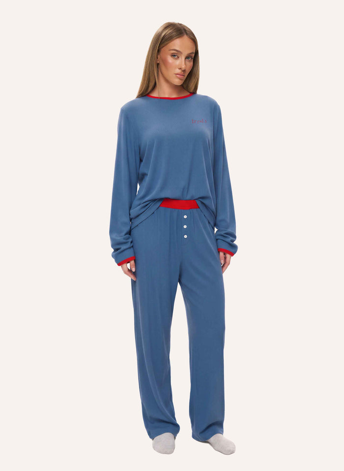 Snooze Pyjama Set - Blue