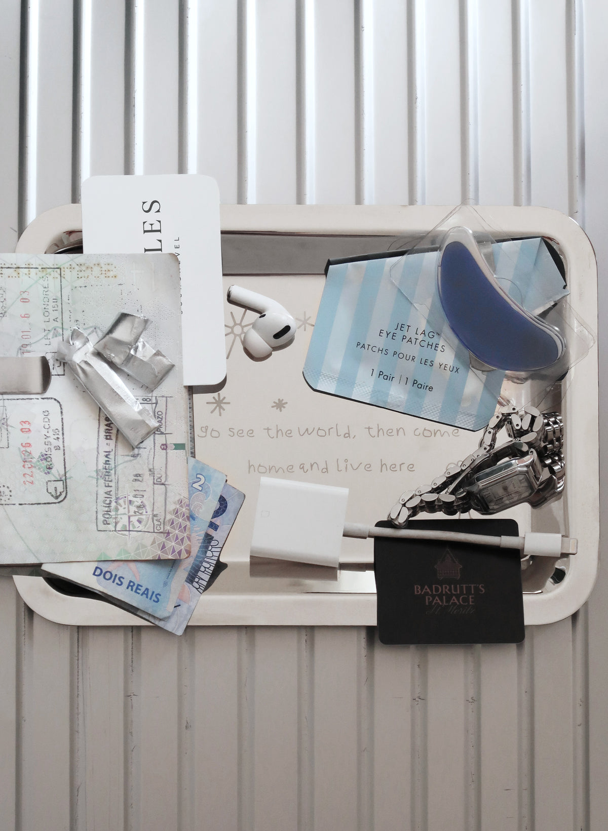 Silver Tray - See The World