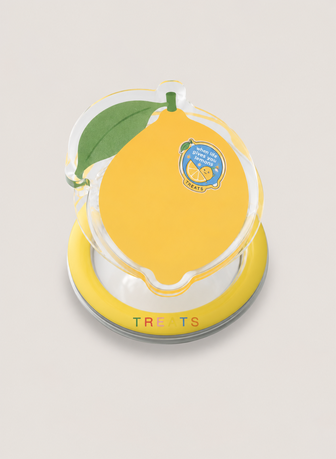 Lemon Pop It - Yellow