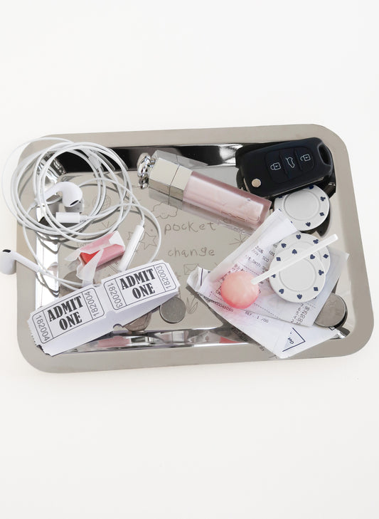 Silver Tray - Pocket Change
