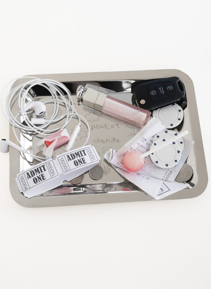 Silver Tray - Pocket Change