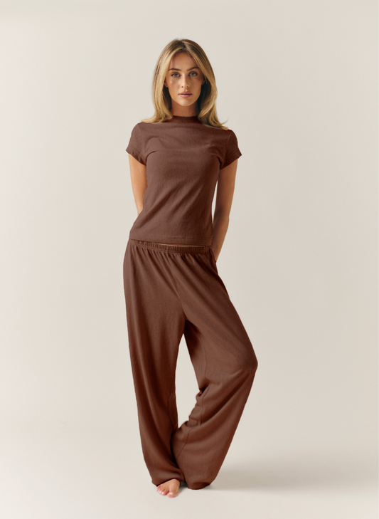 Slub Set - Brown