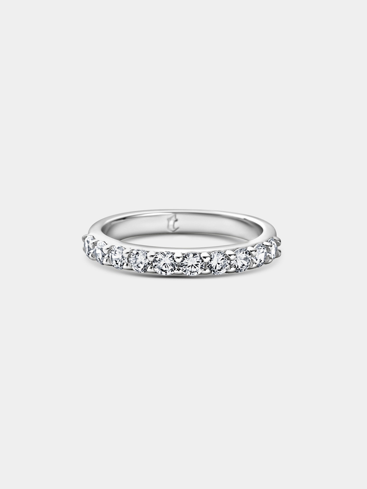 Stone Stacking Ring Silver