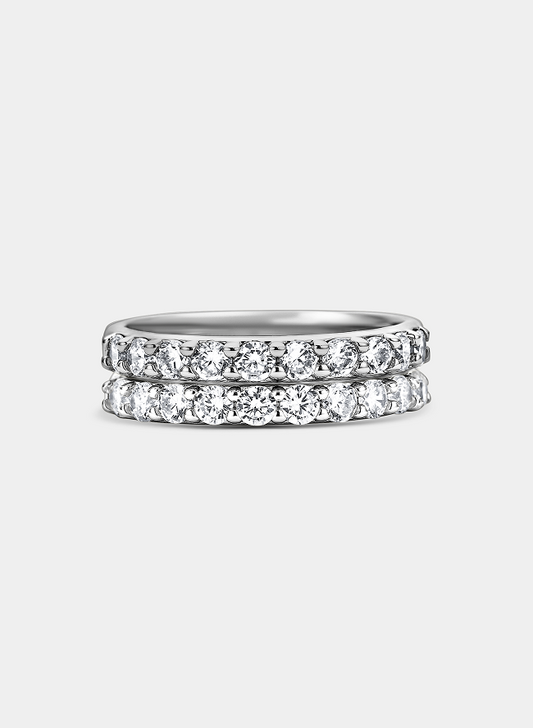Silver Infinity Stack