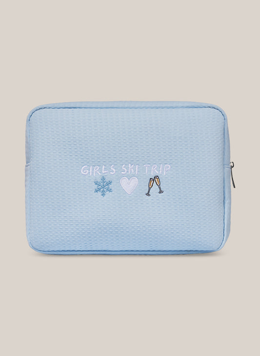 Waffle Pouch - Blue