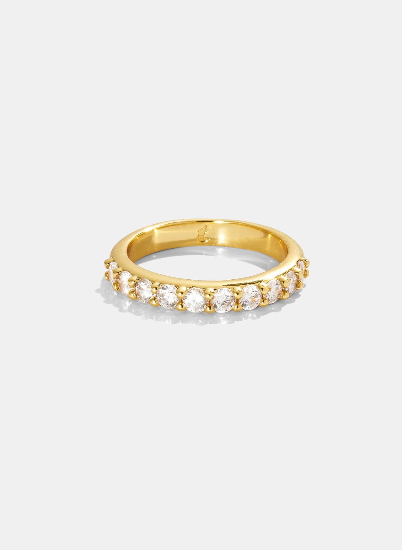 Stone Stacking Ring Gold