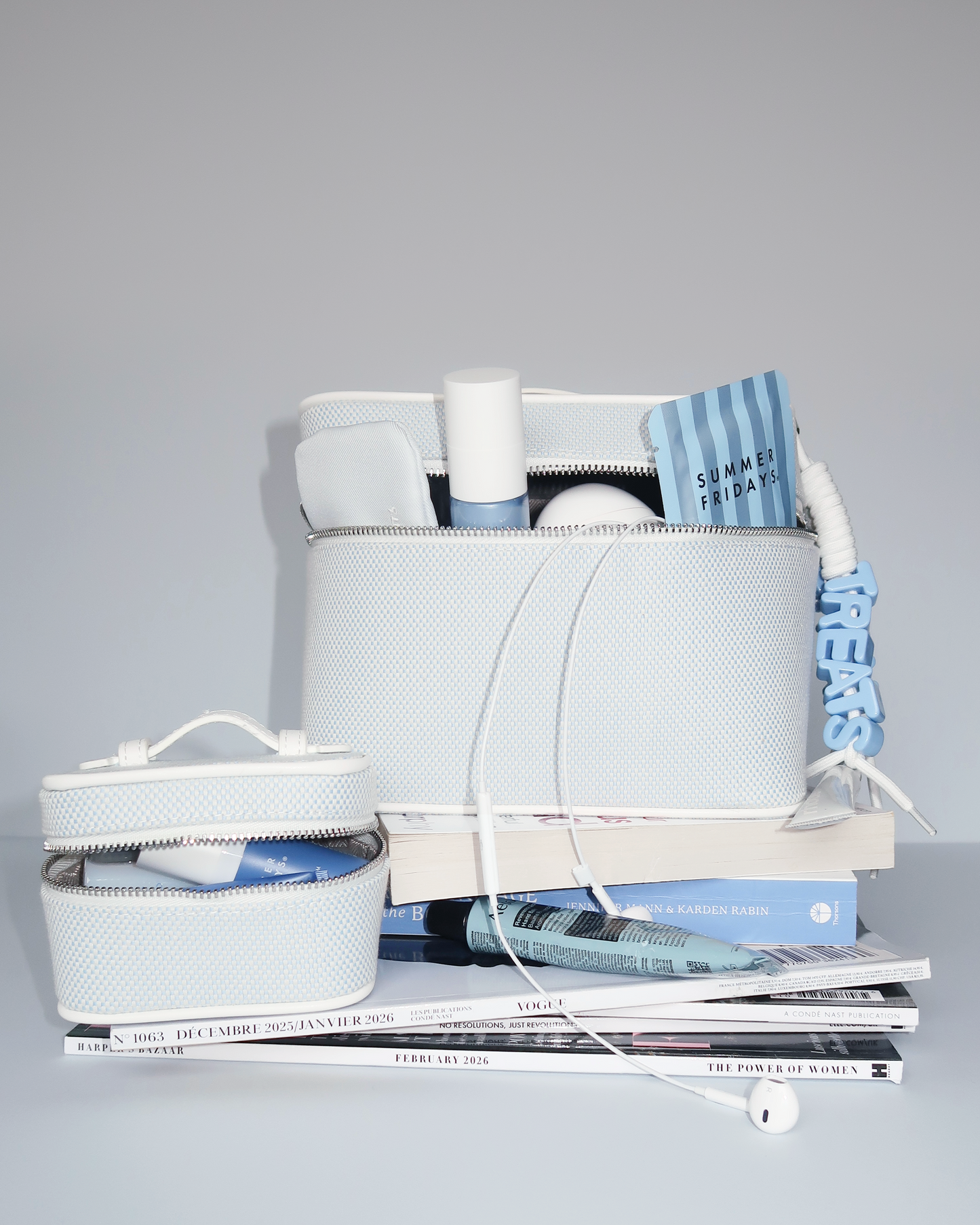 Everything Vanity Bag - Blue