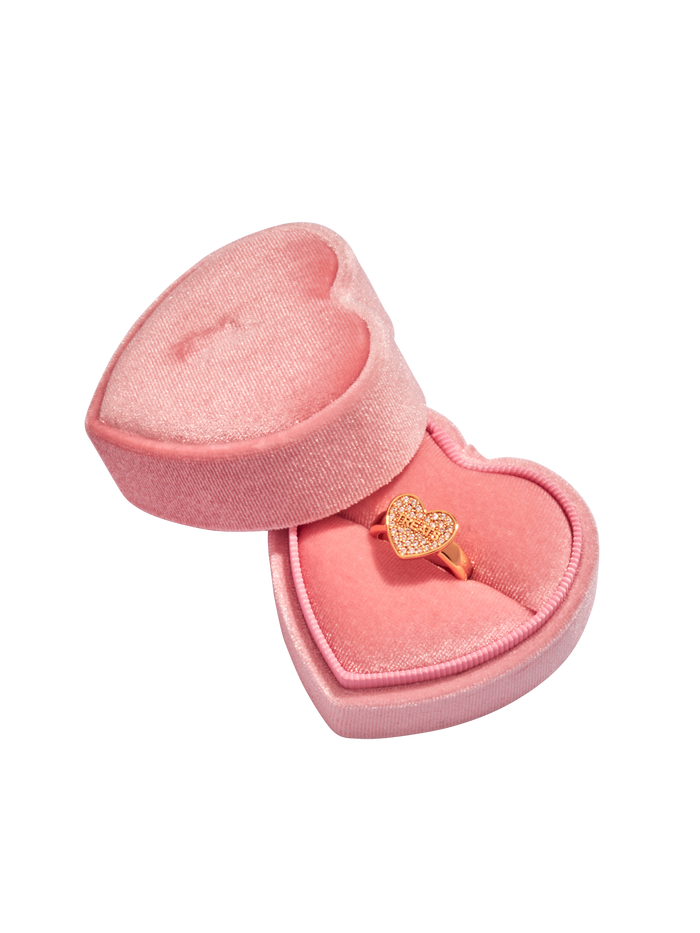 Treats Heart Signet Ring